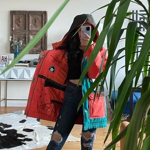 Snowboarding Woman Snow Jacket